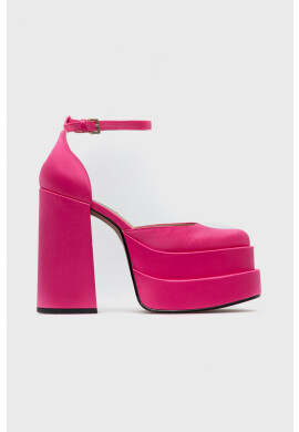 Steve Madden Обувки с дебел ток Charlize в лилаво с висок ток SM11002138 - Pepit.bg