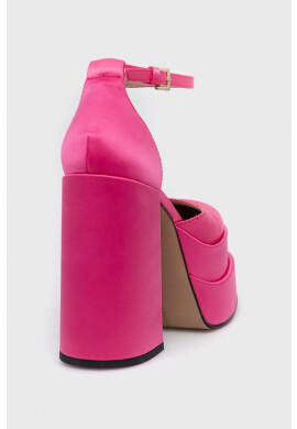 Steve Madden Обувки с дебел ток Charlize в лилаво с висок ток SM11002138 - Pepit.bg