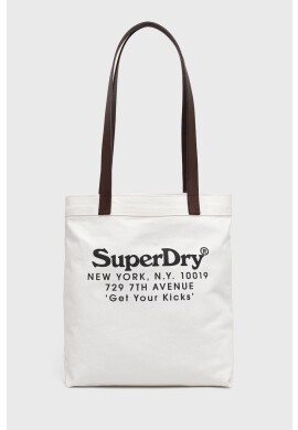Superdry Чанта в бяло - Pepit.bg