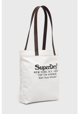 Superdry Чанта в бяло - Pepit.bg