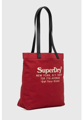 Superdry Чанта в червено - Pepit.bg