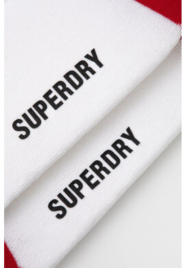 Superdry Чорапи мъжко в бяло - Pepit.bg