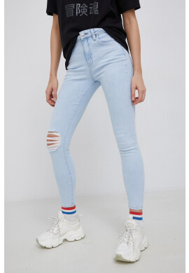 Superdry Дънки дамски с висока талия - Pepit.bg