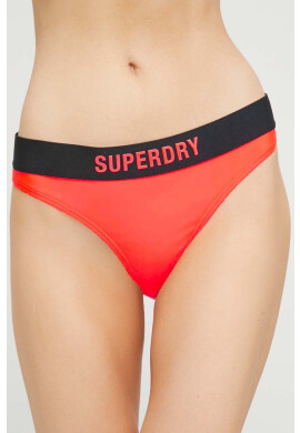 Superdry Долнище на бански в оранжево - Pepit.bg