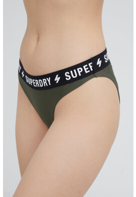Superdry Долнище на бански в зелено - Pepit.bg