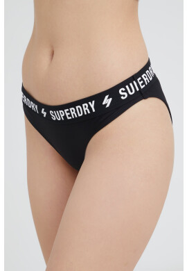Superdry Долнище на бански в черно - Pepit.bg