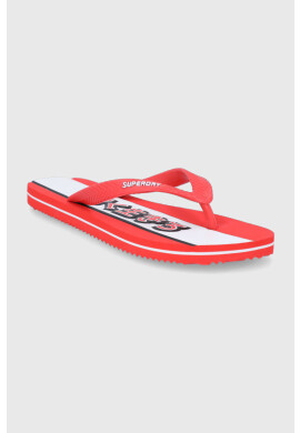 Superdry Джапанки мъжки в червено - Pepit.bg