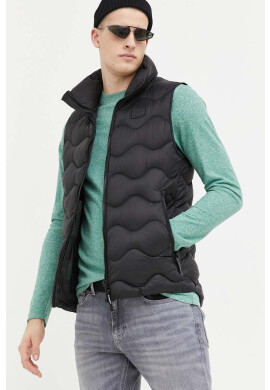 Superdry Елек мъжки в черно с преходна изолация - Pepit.bg