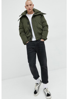 Superdry Яке в зелено със зимна изолация - Pepit.bg