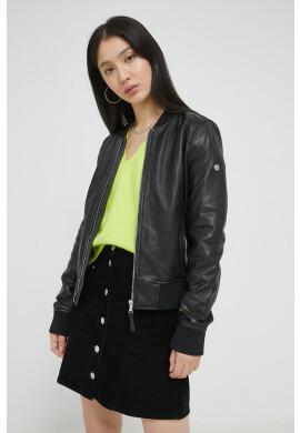 Superdry Кожено яке бомбър - Pepit.bg