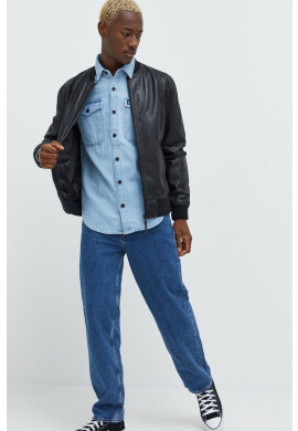 Superdry Кожено яке бомбър - Pepit.bg