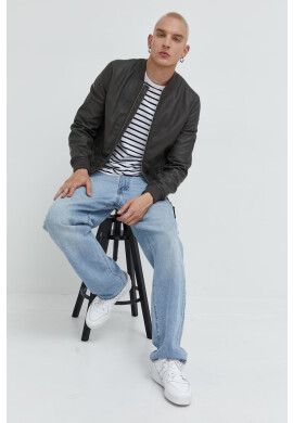 Superdry Кожено яке бомбър - Pepit.bg