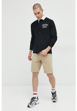 Superdry Къс панталон в бежово - Pepit.bg