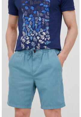 Superdry Къс панталон с лен - Pepit.bg