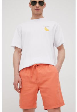 Superdry Къс панталон с лен - Pepit.bg