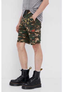 Superdry Къс панталон мъжки в зелено - Pepit.bg