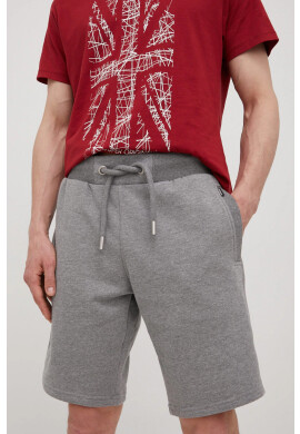 Superdry Къси панталони в сиво меланж на - Pepit.bg