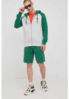 Superdry Къси панталони в зелено меланж на - Pepit.bg