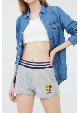 Superdry Къси панталони в червено - Pepit.bg