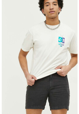 Superdry Ленен къс панталон в сиво - Pepit.bg