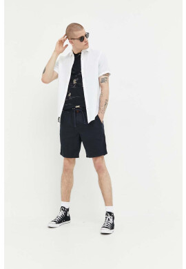 Superdry Ленена риза в бяло със стандартна кройка с класическа яка - Pepit.bg