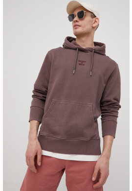 Superdry Памучен суичър в черно с изчистен дизайн - Pepit.bg