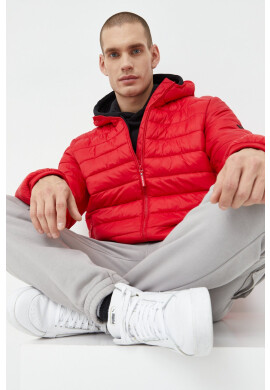 Superdry Памучен суичър в черно с качулка с апликация - Pepit.bg