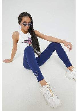 Superdry Памучен топ в червено - Pepit.bg