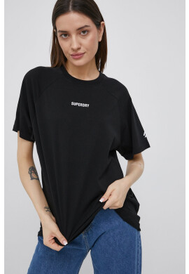 Superdry Памучна тениска - Pepit.bg