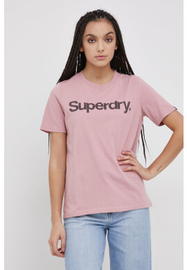 Superdry Памучна тениска - Pepit.bg