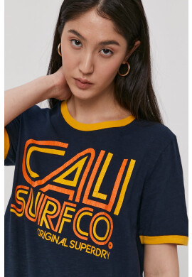 Superdry Памучна тениска - Pepit.bg