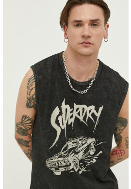 Superdry Памучна тениска - Pepit.bg