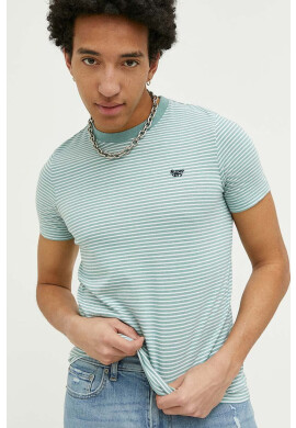 Superdry Памучна тениска в зелено - Pepit.bg