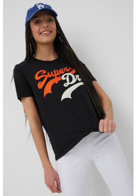 Superdry Памучна тениска в бяло - Pepit.bg