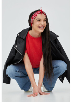 Superdry Памучна тениска в розово - Pepit.bg