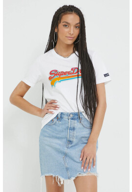 Superdry Памучна тениска - Pepit.bg