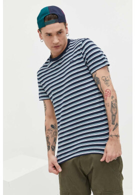 Superdry Памучна тениска в синьо с десен - Pepit.bg