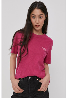 Superdry Памучна тениска - Pepit.bg