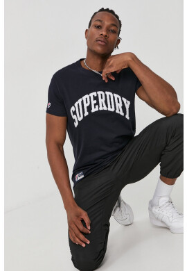Superdry Памучна тениска - Pepit.bg