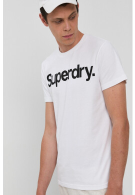 Superdry Памучна тениска - Pepit.bg