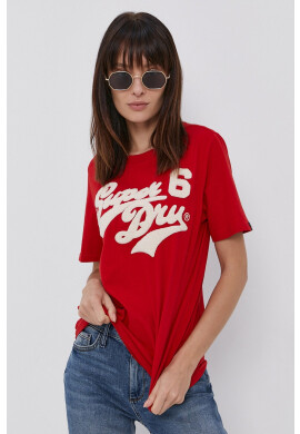 Superdry Памучна тениска - Pepit.bg
