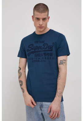 Superdry Памучна тениска - Pepit.bg