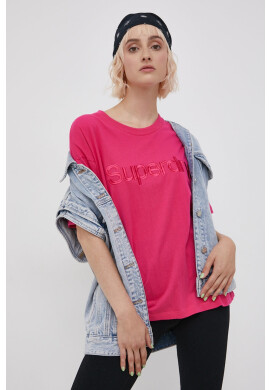 Superdry Памучна тениска - Pepit.bg