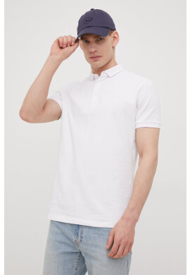 Superdry Памучна тениска с яка - Pepit.bg