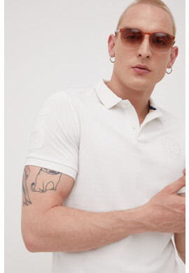 Superdry Памучна тениска с яка - Pepit.bg