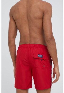 Superdry Плувни шорти в червено - Pepit.bg