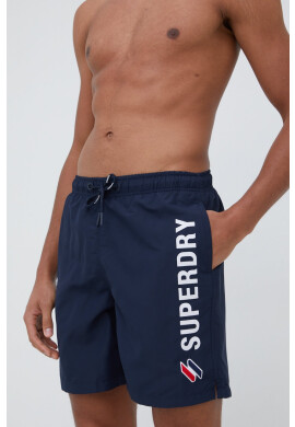 Superdry Плувни шорти в тъмносиньо - Pepit.bg