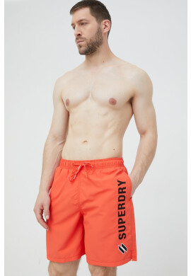 Superdry Плувни шорти в оранжево - Pepit.bg