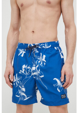 Superdry Плувни шорти в синьо - Pepit.bg