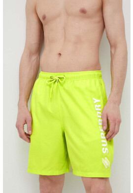 Superdry Плувни шорти в зелено - Pepit.bg